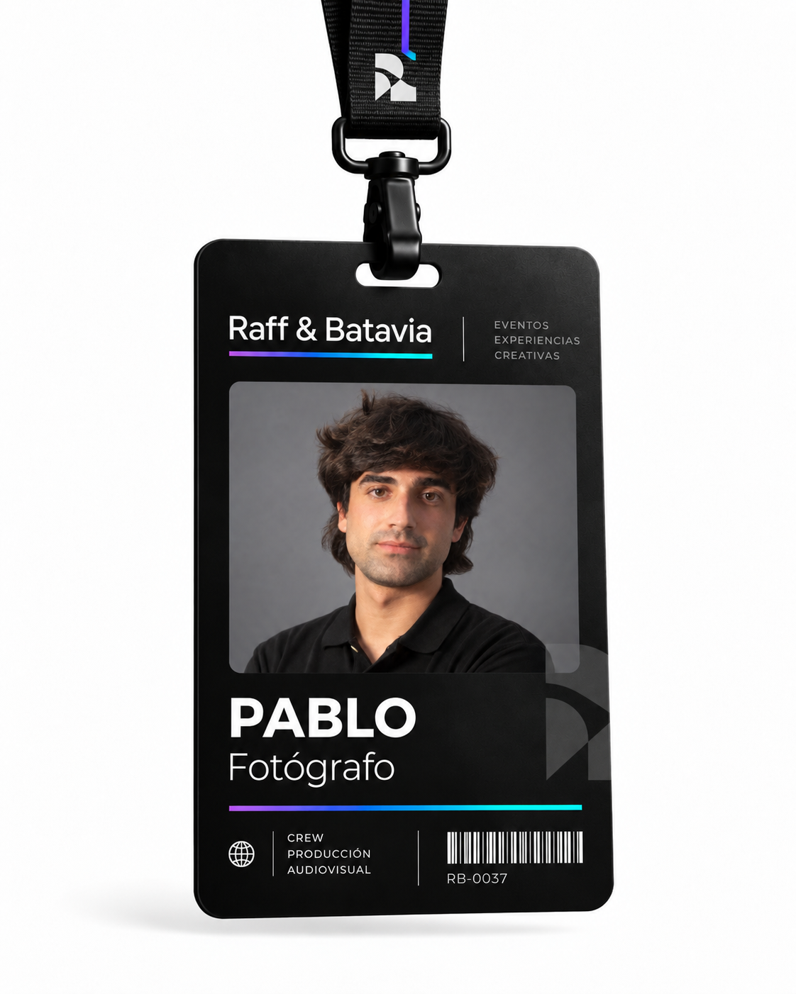 Acreditación de Pablo Baquedano